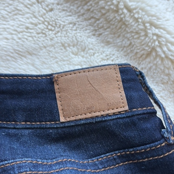 Bluenotes High Rise Skinny Jeans | Dark Wash Stretch Denim Size 26/27 - Picture 9 of 10